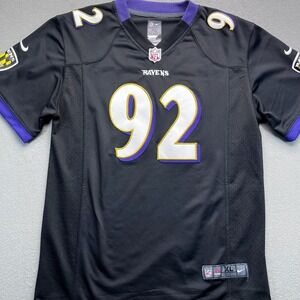 Baltimore Ravens NFL Football Jersey #92 Ngata Black Purple XL Nike